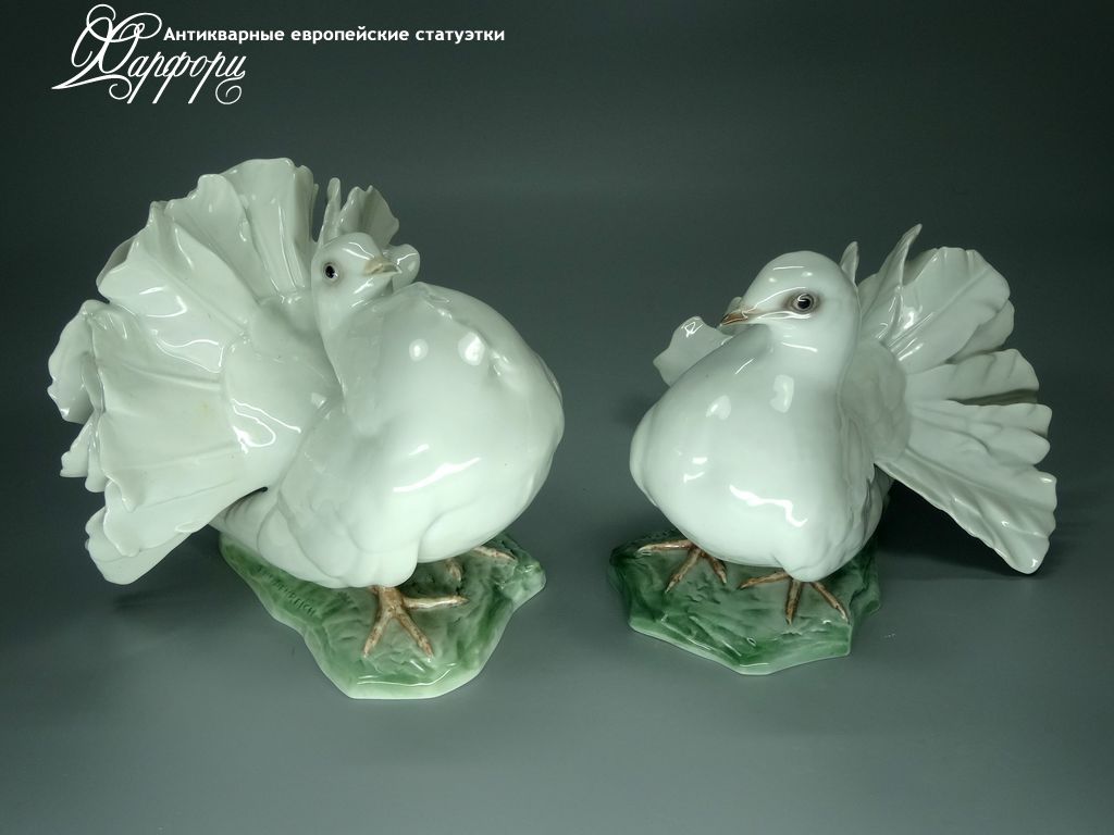 Купить фарфоровые статуэтки Rosenthal, Голубь с голубкой, Германия